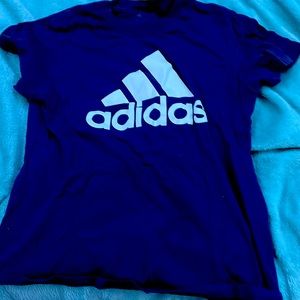 adidas blue t shirt